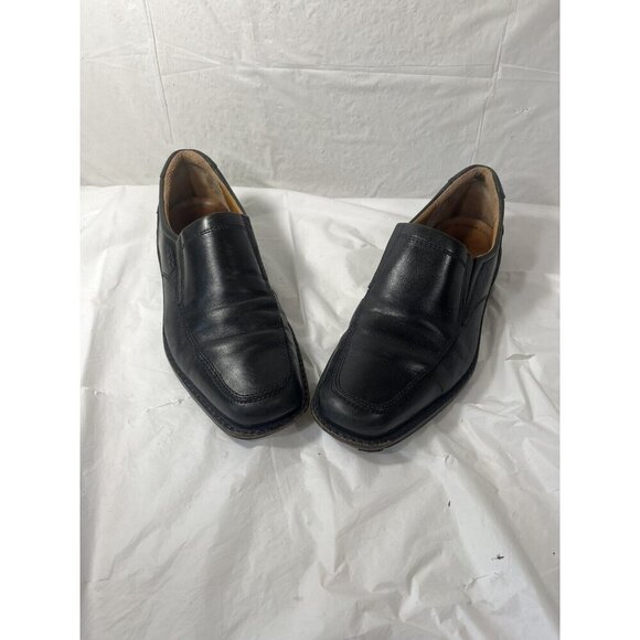 ECCO Seattle Slip On Loafers Black Leather size US 8 Eu 42 - Picture 9 of 15